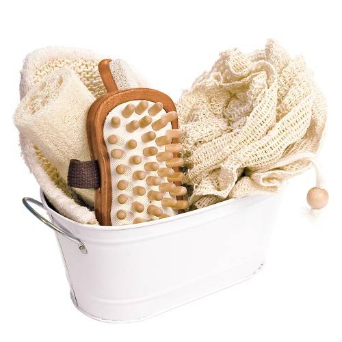 Wellness geschenkset in kuip