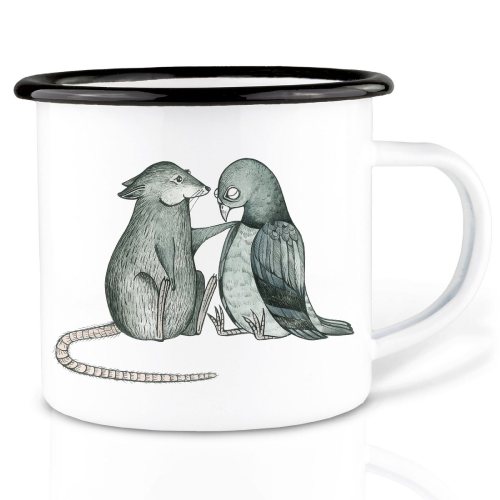 Emaille mok 'Je bent perfect '